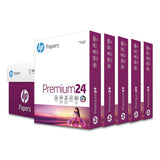 HP Papers Premium24 Paper, 98 Bright, 24lb, 8.5 X 11, Ultra White, 500 Sheets-ream, 5 Reams-carton freeshipping - TVN Wholesale 