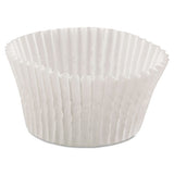 Hoffmaster® Fluted Bake Cups, 4.5" Diameter X 1.25"h, White, 500-pack, 20 Pack-carton freeshipping - TVN Wholesale 