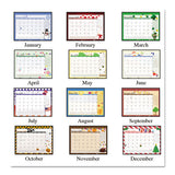 House of Doolittle™ Recycled Desk Pad Calendar, Earthscapes Seasonal Artwork, 22 X 17, Black Binding-corners,12-month (july-june): 2021-2022 freeshipping - TVN Wholesale 