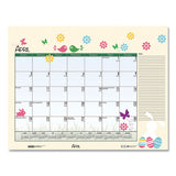 House of Doolittle™ Recycle Desk Pad Calendar, Earthscapes Seasonal Artwork, 18.5 X 13, Black Binding-corners,12-month (jan To Dec): 2022 freeshipping - TVN Wholesale 