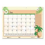 House of Doolittle™ Recycle Desk Pad Calendar, Earthscapes Seasonal Artwork, 18.5 X 13, Black Binding-corners,12-month (jan To Dec): 2022 freeshipping - TVN Wholesale 