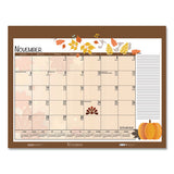 House of Doolittle™ Recycle Desk Pad Calendar, Earthscapes Seasonal Artwork, 18.5 X 13, Black Binding-corners,12-month (jan To Dec): 2022 freeshipping - TVN Wholesale 