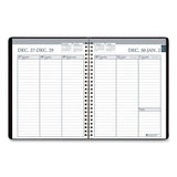 House of Doolittle™ Recycled Weekly Appointment Book Ruled Without Appointment Times, 8.75 X 6.88, Black Cover, 12-month (jan To Dec): 2022 freeshipping - TVN Wholesale 