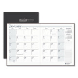 House of Doolittle™ Recycled Ruled 14-month Planner With Stitched Leatherette Cover, 10 X 7, Black Cover, 14-month (dec To Jan): 2021 To 2023 freeshipping - TVN Wholesale 