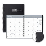 House of Doolittle™ Monthly Hard Cover Planner, 11 X 8.5, Black Cover, 24-month (jan To Dec): 2022 To 2023 freeshipping - TVN Wholesale 