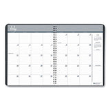 House of Doolittle™ 14-month Recycled Ruled Monthly Planner, 11 X 8.5, Black Cover, 14-month (july To Aug): 2021 To 2022 freeshipping - TVN Wholesale 