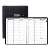 House of Doolittle™ Recycled Professional Weekly Planner, 15-minute Appts, 11 X 8.5, Black Wirebound Soft Cover, 24-month (jan-dec): 2022-2023 freeshipping - TVN Wholesale 