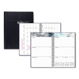 House of Doolittle™ Recycled Academic Weekly-monthly Appointment Planner, 8 X 5, Black Cover, 13-month (aug To Aug): 2021 To 2022 freeshipping - TVN Wholesale 