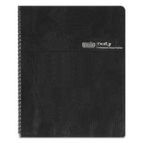 House of Doolittle™ Executive Series Four-person Group Practice Daily Appointment Book, 11 X 8.5, Black Hard Cover, 12-month (jan To Dec): 2022 freeshipping - TVN Wholesale 