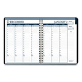 House of Doolittle™ Recycled Wirebound Weekly-monthly Planner, 11 X 8.5, Black Cover, 12-month (jan To Dec): 2022 freeshipping - TVN Wholesale 