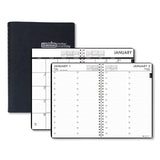 House of Doolittle™ 24-7 Recycled Daily Appointment Book-monthly Planner, 10 X 7, Black Cover, 12-month (jan To Dec): 2022 freeshipping - TVN Wholesale 