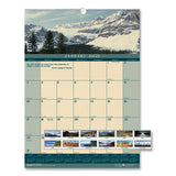 House of Doolittle™ Earthscapes Recycled Monthly Wall Calendar, Color Landscape Photography, 12 X 16.5, White Sheets, 12-month (jan-dec): 2022 freeshipping - TVN Wholesale 