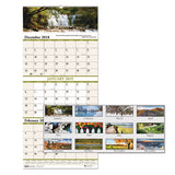 House of Doolittle™ Earthscapes Recycled 3-month Vertical Wall Calendar, Scenic Photography, 8 X 17, White Sheets, 14-month (dec-jan): 2021-2023 freeshipping - TVN Wholesale 