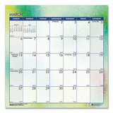 House of Doolittle™ Recycled Cosmos Tent Calendar, Cosmos Artwork, 6 X 6, White-blue-multicolor Sheets, 2022 freeshipping - TVN Wholesale 