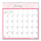 House of Doolittle™ Recycled Monthly Wall Calendar, Breast Cancer Awareness Artwork, 12 X 12, White-pink-gray Sheets, 12-month (jan-dec): 2022 freeshipping - TVN Wholesale 