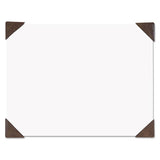 House of Doolittle™ 100% Recycled Doodle Desk Pad, Unruled, 50 Sheets, Refillable, 22 X 17, Brown freeshipping - TVN Wholesale 