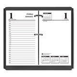 Economy Daily Desk Calendar Refill, 3.5 X 6, White Sheets, 2022