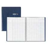 House of Doolittle™ Recycled Class Record Book, 9-10 Week Term: Two-page Spread (35 Students), Two-page Spread (8 Classes), 11 X 8.5, Blue Cover freeshipping - TVN Wholesale 