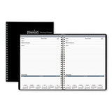 House of Doolittle™ Recycled Meeting Note Planner, 11 X 8.5, Black Cover, 12-month (jan To Dec): 2022 freeshipping - TVN Wholesale 