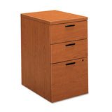 HON® 10500 Series Mobile Pedestal File, Left-right, 3-drawers: Box-box-file, Legal-letter, Bourbon Cherry, 15.75" X 22.75" X 28" freeshipping - TVN Wholesale 