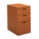 HON® 10500 Series Mobile Pedestal File, Left Or Right, 3-drawers: Box-box-file, Legal-letter, Mahogany, 15.75" X 22.75" X 28" freeshipping - TVN Wholesale 