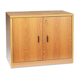 HON® 10500 Series Storage Cabinet W-doors, 36w X 20d X 29-1-2h, Harvest freeshipping - TVN Wholesale 