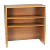 HON® 10500 Series Bookcase Hutch, 36w X 14.63d X 37.13h, Harvest freeshipping - TVN Wholesale 