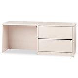 HON® 10500 Series Credenza W-right Lateral File, 72w X 24d X 29.5h, Natural Maple freeshipping - TVN Wholesale 