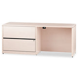 HON® 10500 Series Credenza W-left Lateral File, 72w X 24d X 29.5h, Bourbon Cherry freeshipping - TVN Wholesale 