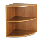 HON® 10500 Series Two-shelf End Cap Bookshelf, 24w X 24d X 29-1-2h, Bourbon Cherry freeshipping - TVN Wholesale 