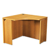 HON® 10500 Series Curved Corner Workstation, 36" X 36" X 29.5", Natural Maple freeshipping - TVN Wholesale 