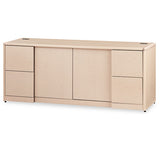 HON® 10700 Series Credenza W-doors, 72w X 24d X 29.5h, Natural Maple freeshipping - TVN Wholesale 