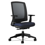 HON® Lota Series Mesh Mid-back Work Chair, Supports Up To 250 Lb, 17.13" To 21.13" Seat Height, Charcoal Seat-back, Black Base freeshipping - TVN Wholesale 