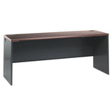 HON® 38000 Series Desk Shell, 60" X 30" X 29.5", Mahogany-charcoal freeshipping - TVN Wholesale 