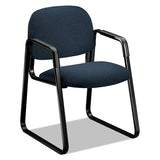 HON® Solutions Seating 4000 Series Sled Base Guest Chair, 23.5" X 26" X 33", Iron Ore Seat-back, Black Base freeshipping - TVN Wholesale 