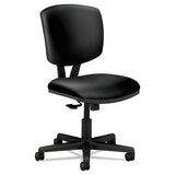 HON® Volt Series Leather Task Chair With Synchro-tilt, Supports Up To 250 Lb, 18" To 22.25" Seat Height, Black freeshipping - TVN Wholesale 