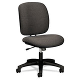 HON® Comfortask Center-tilt Task Chair, Supports Up To 300 Lb, 17" To 22" Seat Height, Iron Ore Seat-back, Black Base freeshipping - TVN Wholesale 