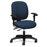 HON® Comfortask Multi-task Chair, Supports Up To 300 Lb, 16" To 21" Seat Height, Frost Seat-back, Black Base freeshipping - TVN Wholesale 