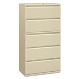 HON® Brigade 800 Series Lateral File, 2 Legal-letter-size File Drawers, Putty, 36" X 18" X 28" freeshipping - TVN Wholesale 