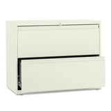 HON® Brigade 800 Series Lateral File, 2 Legal-letter-size File Drawers, Black, 36" X 18" X 28" freeshipping - TVN Wholesale 