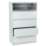 HON® Brigade 800 Series Lateral File, 3 Legal-letter-size File Drawers, Light Gray, 36" X 18" X 39.13" freeshipping - TVN Wholesale 