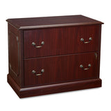 HON® 94000 Series Lateral File, 2 File Drawers, Mahogany, 37.5" X 20.5" X 29.5" freeshipping - TVN Wholesale 