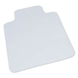 HON® Hard Surface Chair Mat, Lip, 36" X 48", Clear freeshipping - TVN Wholesale 