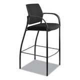 HON® Ignition 2.0 Ilira-stretch Mesh Back Cafe Height Stool, Supports Up To 300 Lb, 31" Seat Height, Black freeshipping - TVN Wholesale 