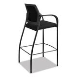 HON® Ignition 2.0 Ilira-stretch Mesh Back Cafe Height Stool, Supports Up To 300 Lb, 31" Seat Height, Black freeshipping - TVN Wholesale 