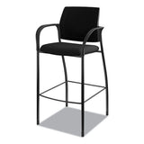 HON® Ignition 2.0 Ilira-stretch Mesh Back Cafe Height Stool, Supports Up To 300 Lb, 31" Seat Height, Black freeshipping - TVN Wholesale 