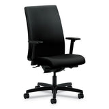 HON® Ignition Series Fabric Low-back Task Chair, Supports Up To 300 Lb, 17" To 21.5" Seat Height, Iron Ore Seat-back, Black Base freeshipping - TVN Wholesale 