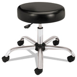 HON® Adjustable Task-lab Stool, Backless, Supports Up To 250 Lb, 17.25" To 22" Seat Height, Black Seat, Steel Base freeshipping - TVN Wholesale 