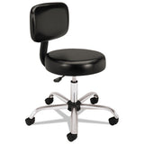 HON® Adjustable Task-lab Stool, Supports Up To 250 Lb, 17.25" To 22" Seat Height, Black Seat-back, Steel Base freeshipping - TVN Wholesale 