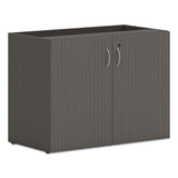 HON® Mod Storage Cabinet, 36w X 20d X 29h, Slate Teak freeshipping - TVN Wholesale 